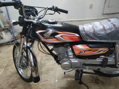 Honda cg 125 2022 All Punjab number In Mint condition