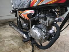 Honda cg 125 2022 All Punjab number In Mint condition