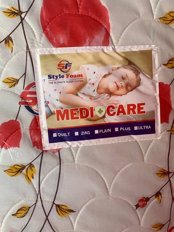 2 in 1 double mattress (Ek side hard or ek soft) 2