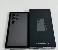 Urgent Sale S24 ultra with box NON PTA 12/512 Physical Plus Esim