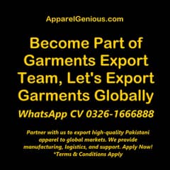 Join Worldwide Garments Exporters