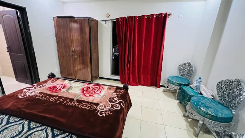 Two bedroom furnished apartment available for Rent in bahria towan Rawalpindi 9