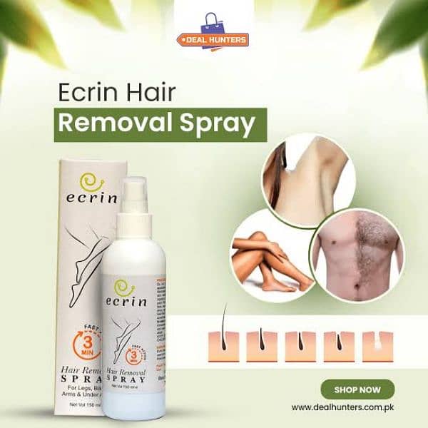 Original Ecrin Hair Removal Spray. 2