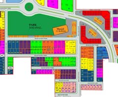 8.5 Marla Plot avaialble for Sale in City Villas Sialkot BIG FRONT