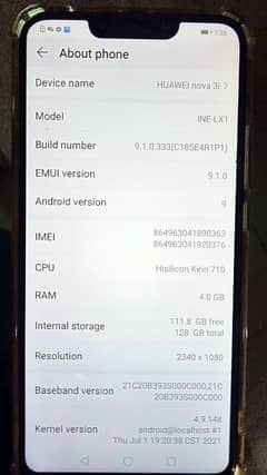 Huawei Nova 3i