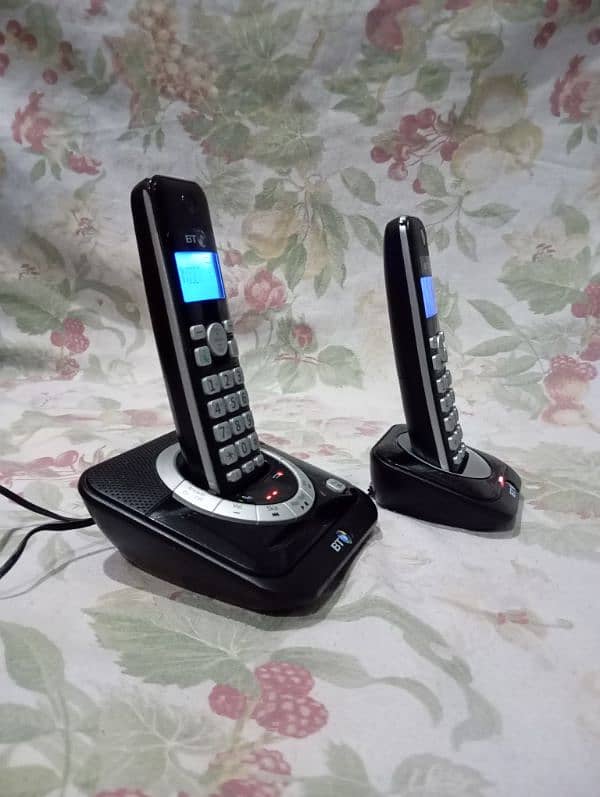 UK imported cordless phone available Single twin trio quad 2