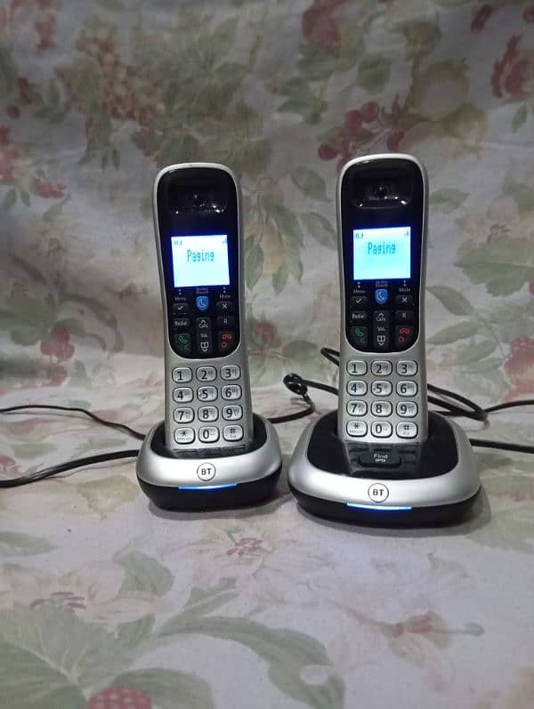 UK imported cordless phone available Single twin trio quad 6