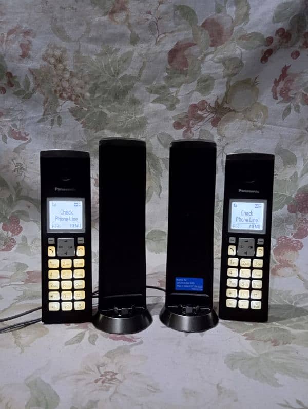 UK imported cordless phone available Single twin trio quad 11