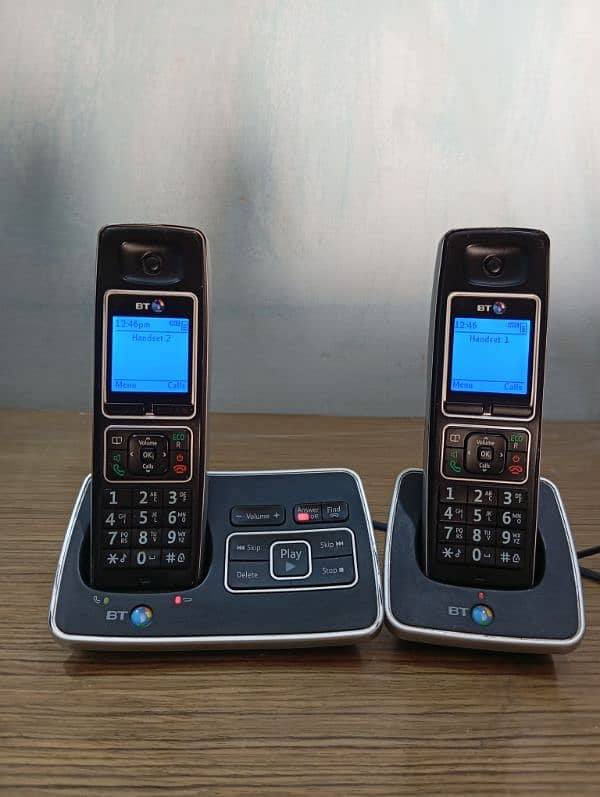 UK imported cordless phone available Single twin trio quad 19