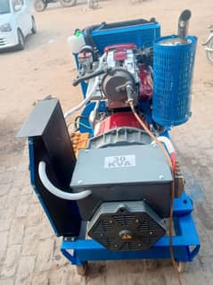 30 kva gas ganetar japani engine 2jz 3000 cc 27 kva,  stempered motor