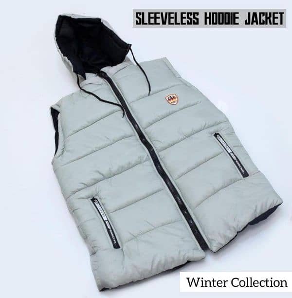 Men's Parachute Sleevesless Jacket | Free Delivery 0