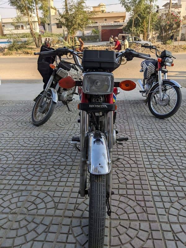 Honda Cg 125 Hyderabad Number 3