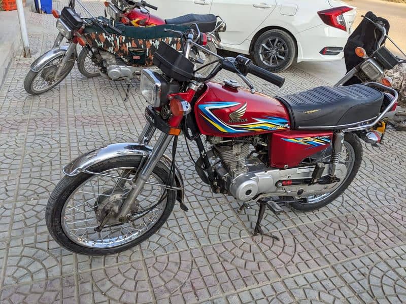 Honda Cg 125 Hyderabad Number 4