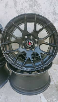 Alloy Rims For Cultus Car Or Other Car which size 14 tyres