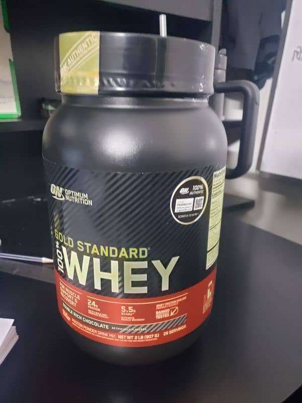 Optimum nutrition whey protein 2lbs 29 servings 0