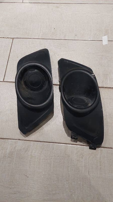 car foglamp cover and rear original reflector and side mirror 5