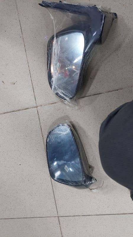 car foglamp cover and rear original reflector and side mirror 13