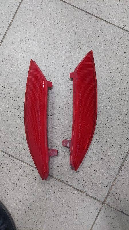 car foglamp cover and rear original reflector and side mirror 15