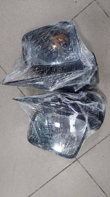 car foglamp cover and rear original reflector and side mirror 16