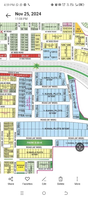 1 Kanal Touheed Block Plot Open Form Next To Corner 0