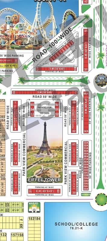 1 Kanal Touheed Block Plot Open Form Next To Corner 1