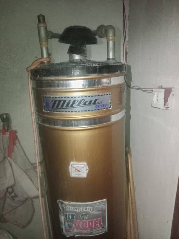 New Millat Geyser only 2 Month used 0