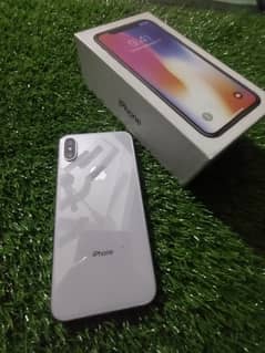 iPhone X with box