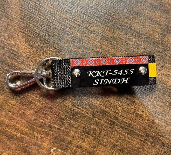 number plate keychain 3