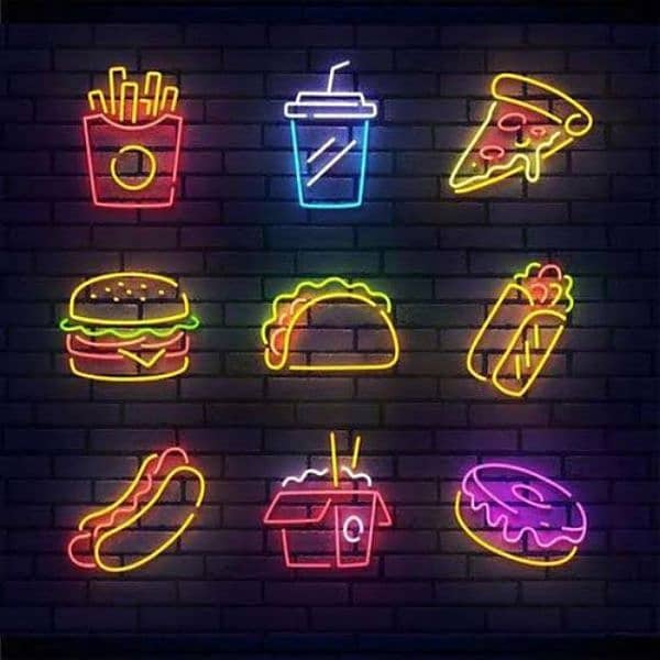 Acrylic sign/3d sign board /Neon Lights/Neon Sign boards/light sign. . 5