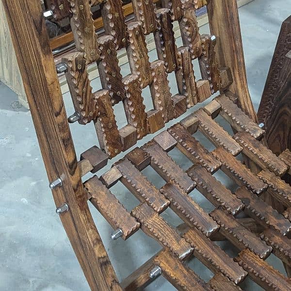 Unique Handicraft wood chair 2