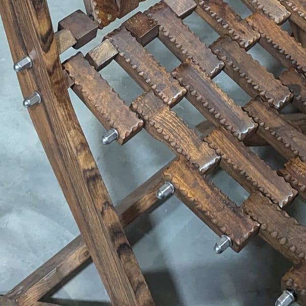 Unique Handicraft wood chair 3