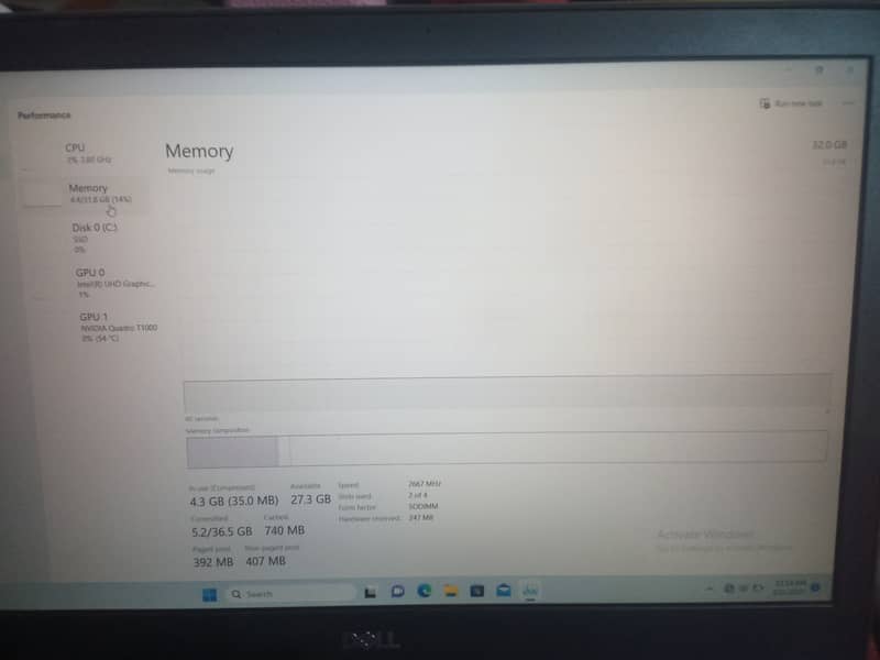 Dell Precision 7540 - Intel Xeon E2276M (6-Core) Processor 32GB 512GB 8