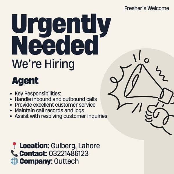 Call Center Jobs | Jobs in Lahore Gulberg 0