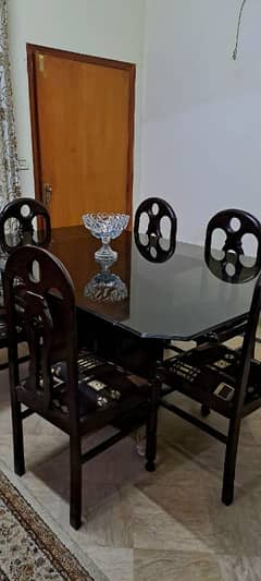 6 chairs dining table for sale