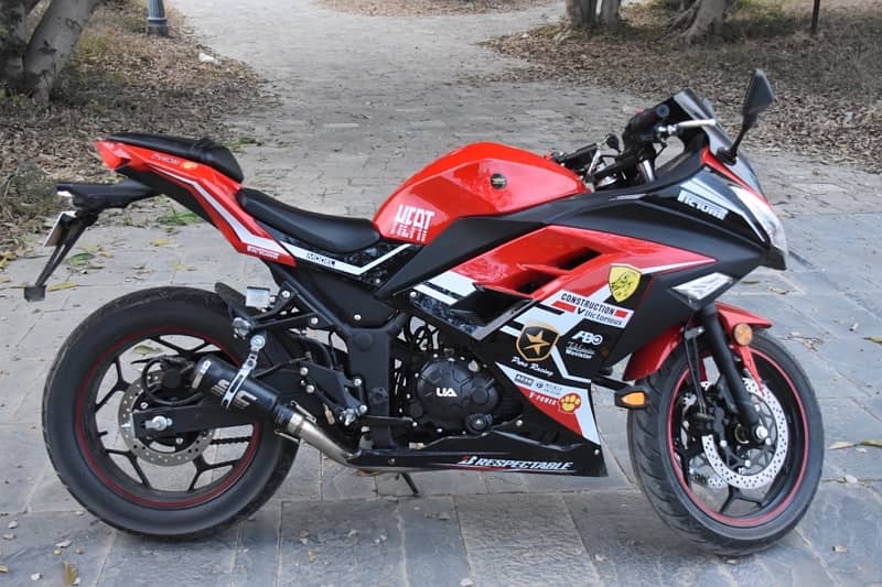 Kawasaki ninja replica 250 12