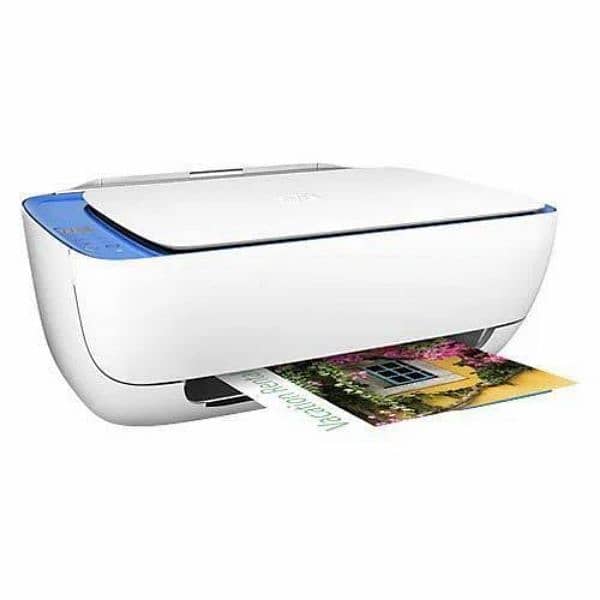 Hp 3630 Wi-Fi printer color black print all in one printer 1