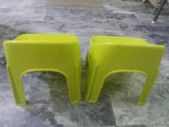 Child chair/montessory chairs pair