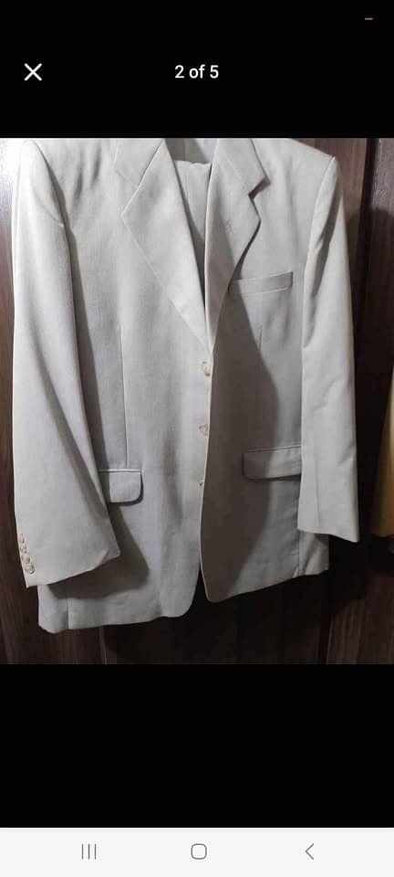 UK brand Three suits XL used. 2