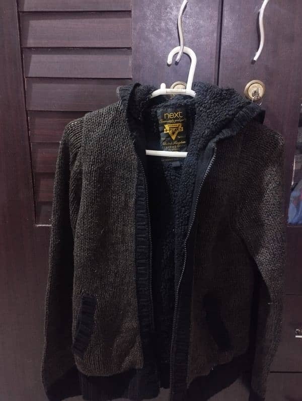 original NEXT premium fur jacket 0