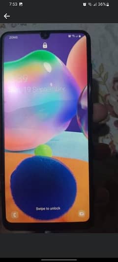 Samsung galaxy A31 with box (PTA)