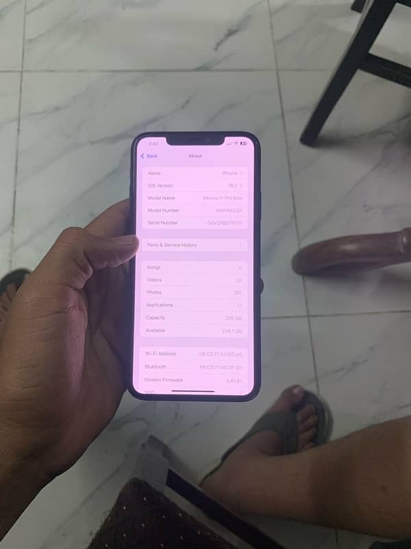 iphone 11 pro max pta approved 256 gb exchange possible 5