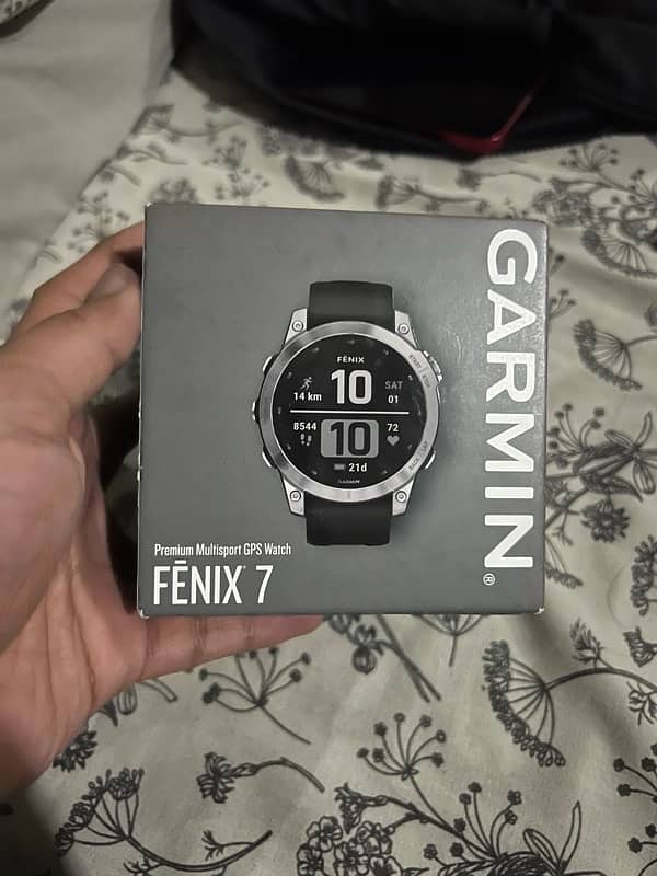 Garmin Fenix 7 Brand New Box Open 1