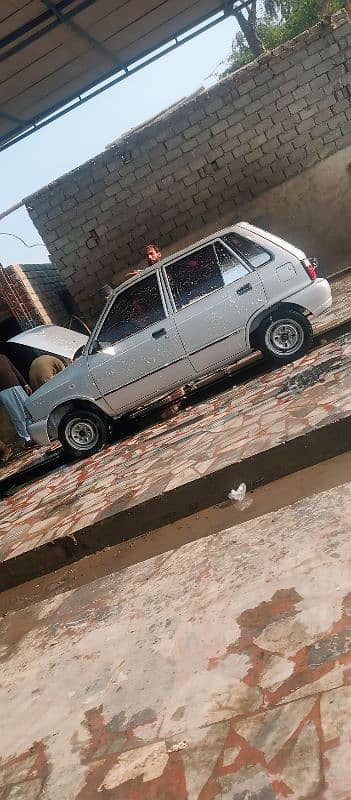 Mehran car Available for pick and Drop service 1