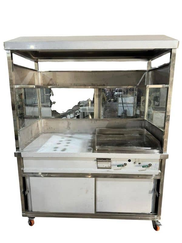 Fast food counter ss Food grade (18) gauge 16 litre fryer 16 gauge 19