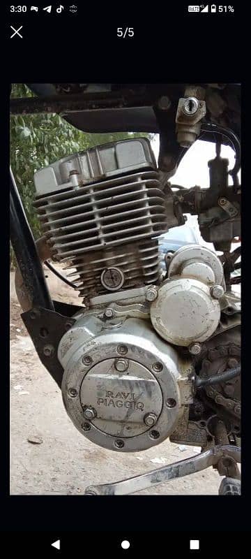 Ravi 125 Piaggio (built) honda 125 exchange 1