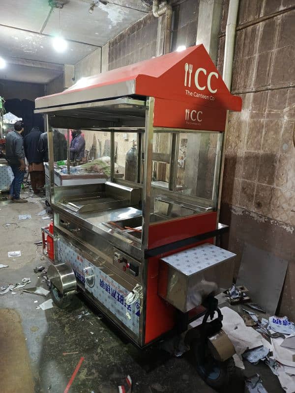 shawarma counter ss Food grade A1 quality 201 great fryer 16 litre 1