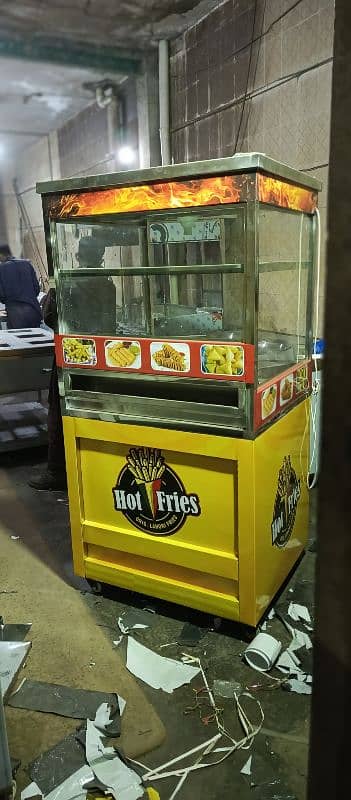 shawarma counter ss Food grade A1 quality 201 great fryer 16 litre 19