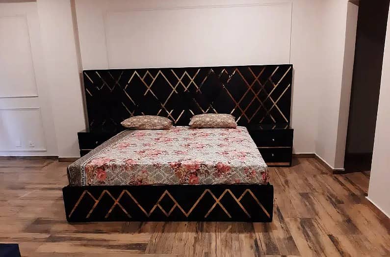 Two bed full furnished flat for rent in hights 1 club building phase 1 bahria town Rawalpindi 5