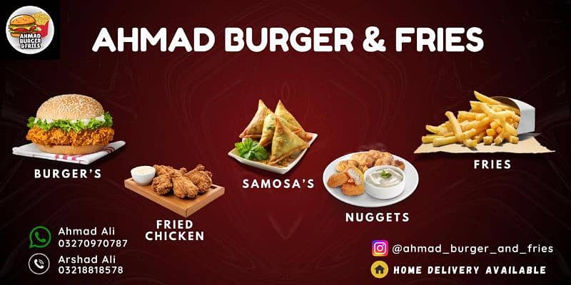 Ahmad Burger & Fries 1