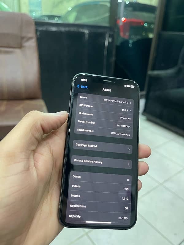 iphone xs 256gb Pta Approved black 6